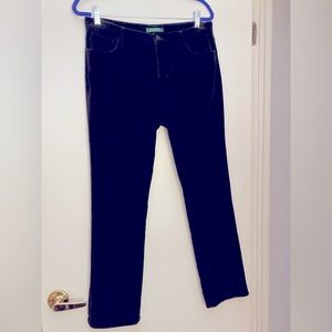 Black velvet Jeans style